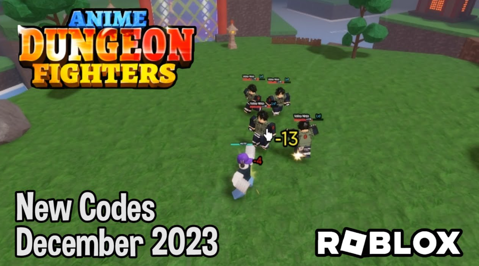 Anime Dungeon Fighters Codes December 2023