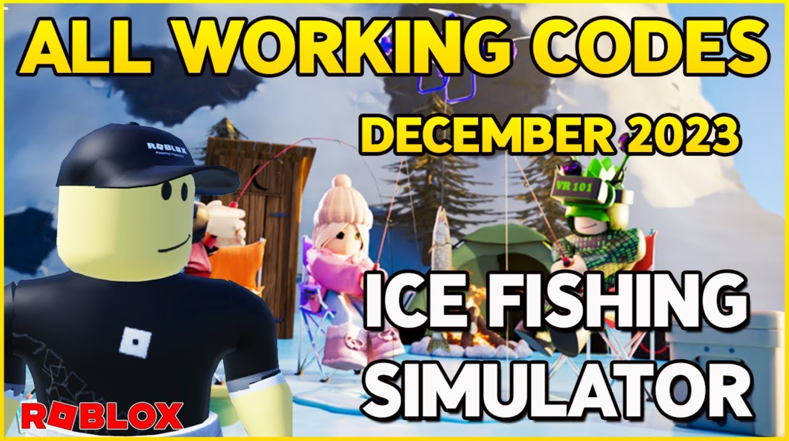 Ice Fishing Simulator Codes December 2023