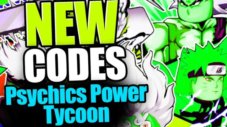 Psychics Power Tycoon Codes March 2024